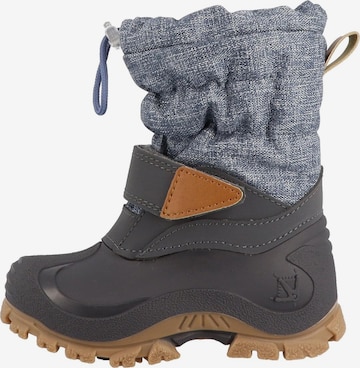 LURCHI Snowboots 'Finn' in Blau: Vorderseite