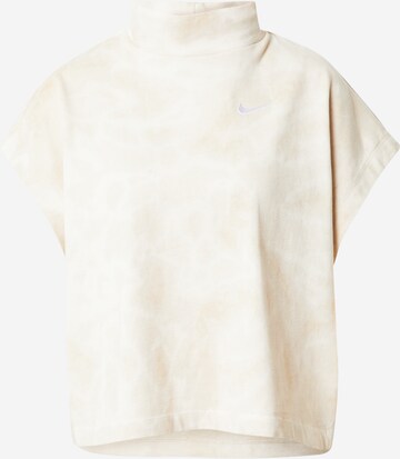 Nike Sportswear Shirt in Beige: front