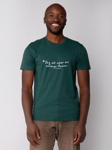 T-Shirt Watapparel en vert : devant