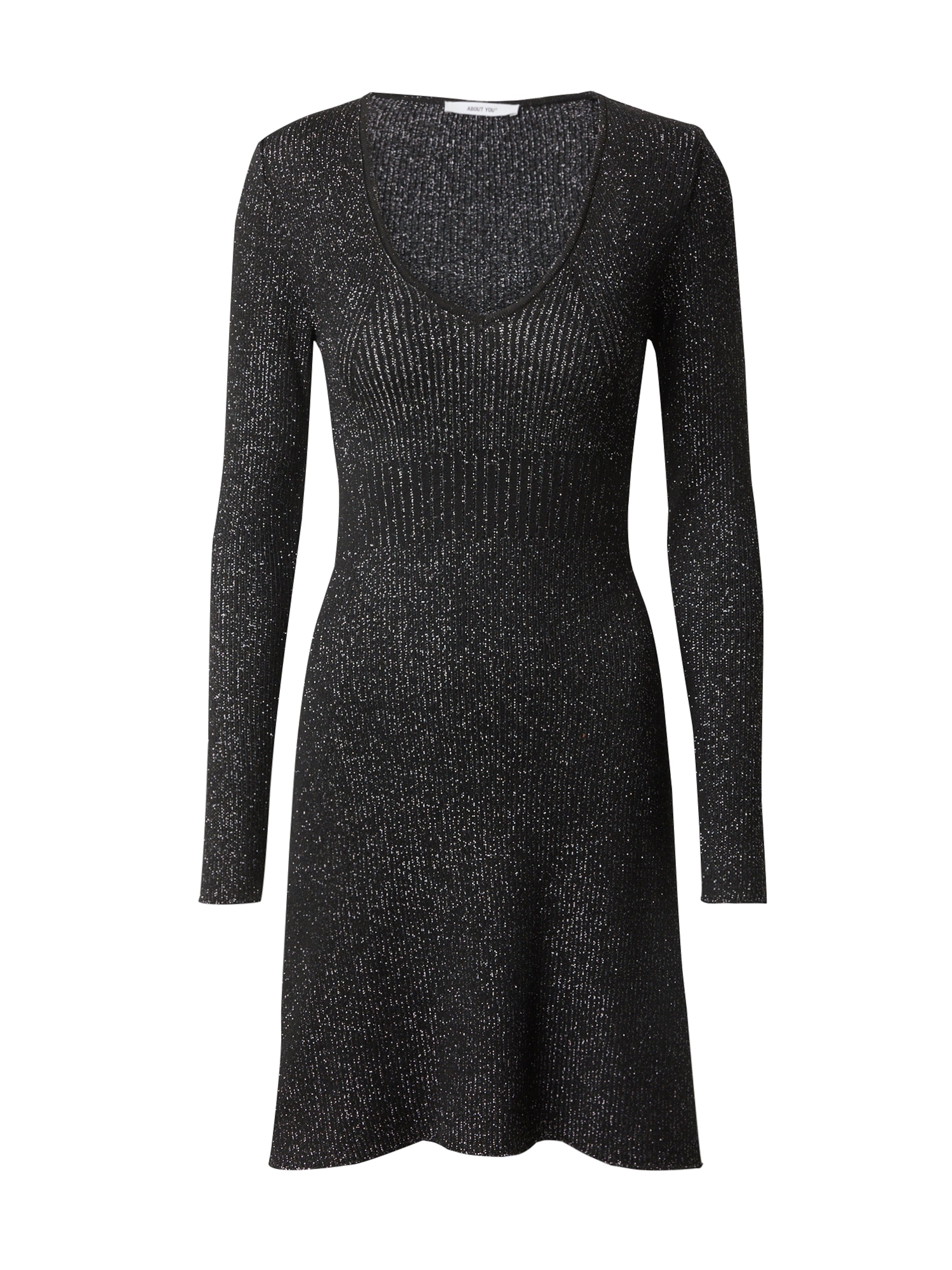 ABOUT YOU Šaty 'Jula' - Čierna: predná strana