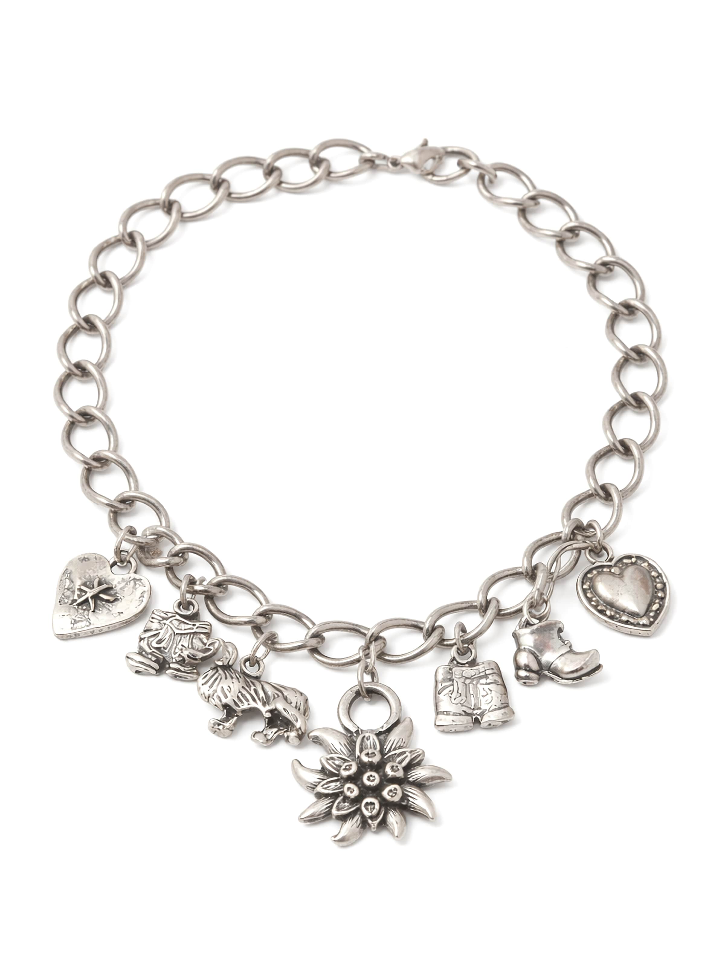 Allgäu Rebell Necklace 'Liese' in Silver: front