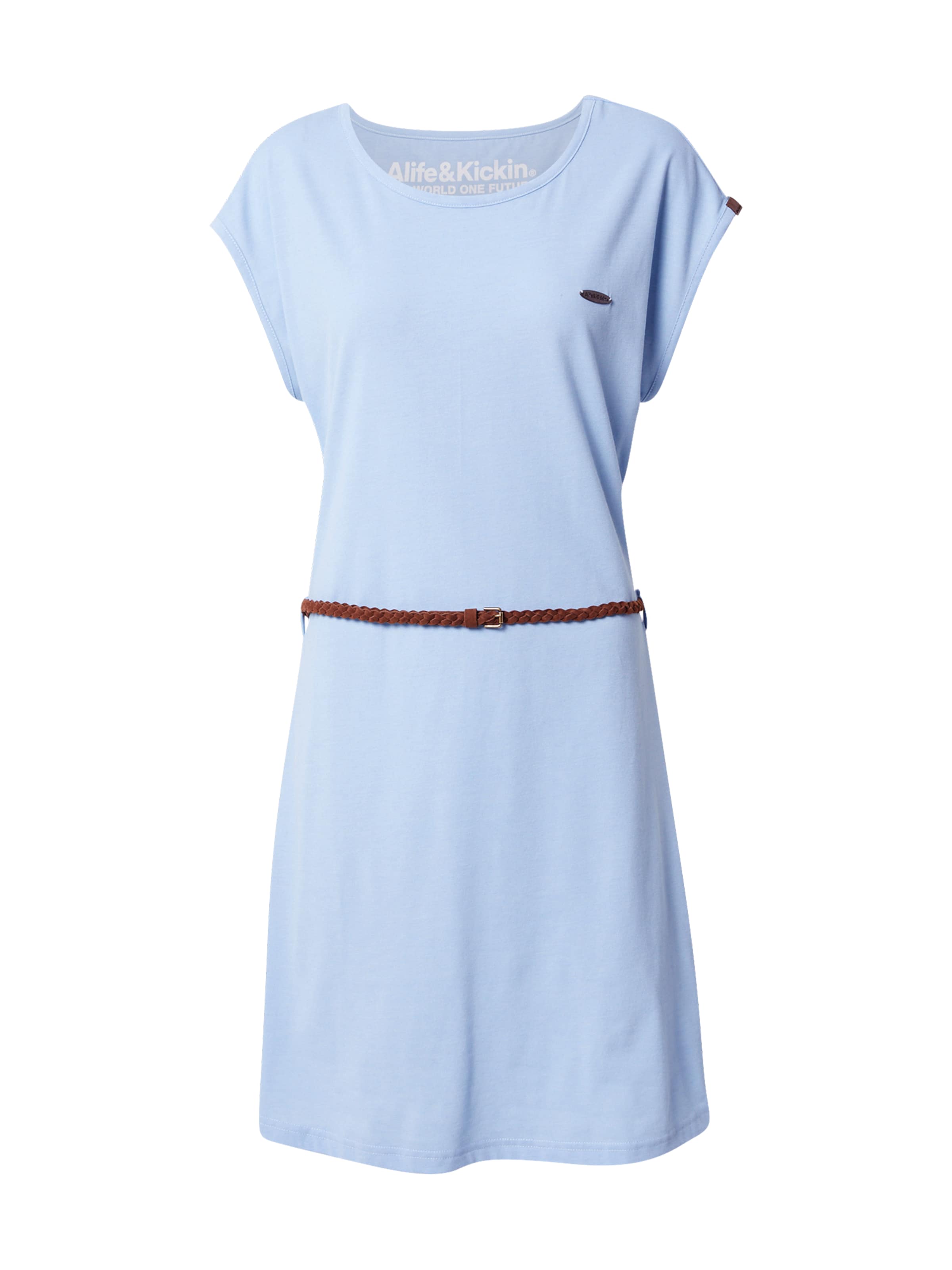 alife & kickin Kleid 'ElliAK A' in Blau: Vorderseite