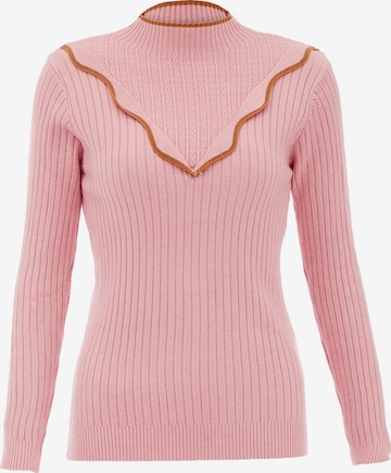 NALLY - Pullover em rosa: frente