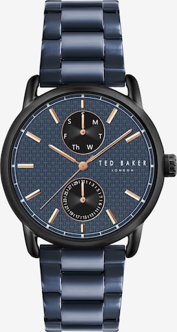 Ted Baker Analoog horloge ' Oliiver ' in Blauw: voorkant