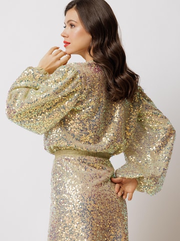 Couture de Marie Blouse 'SOLÈNE' in Goud