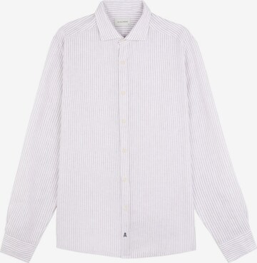 Scalpers Button Up Shirt in Purple: front