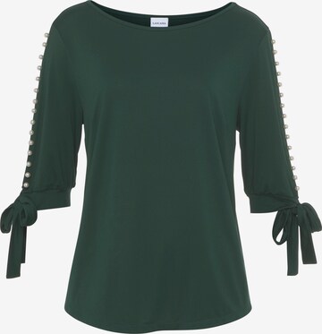 LASCANA Shirt in Groen: voorkant