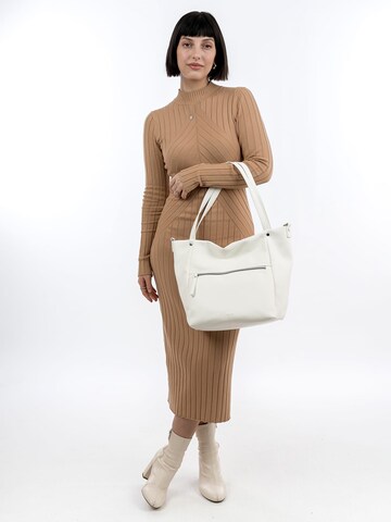 Emily & Noah Shopper ' Bourges RUE 09 ' in White