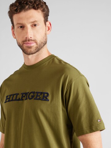 TOMMY HILFIGER - Camisa em verde