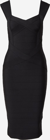 Rochie de la Lipsy pe negru: față