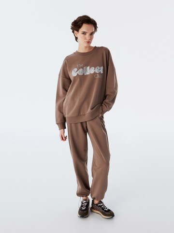 Twist Sweatshirt in Grau