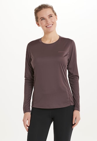 T-shirt fonctionnel 'Milly' ENDURANCE en violet : devant