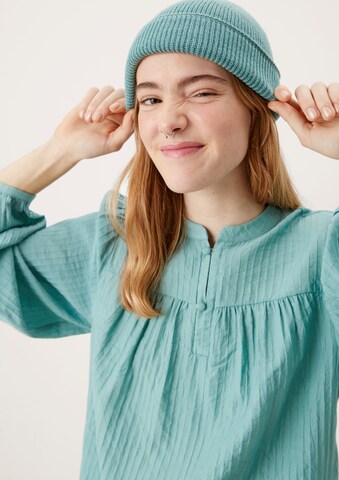 QS Blouse in Blauw