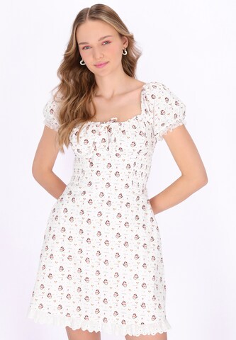 MYMO - Vestido en blanco: frente