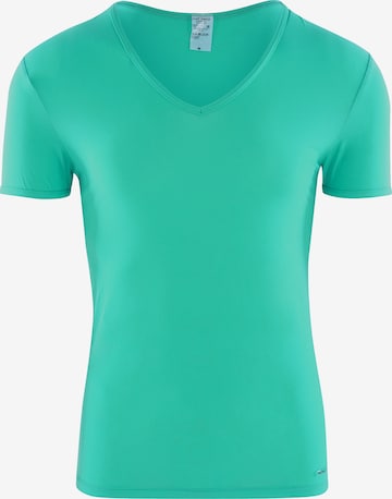 Olaf Benz Undershirt ' RED0965 V-Neck low ' in Green: front