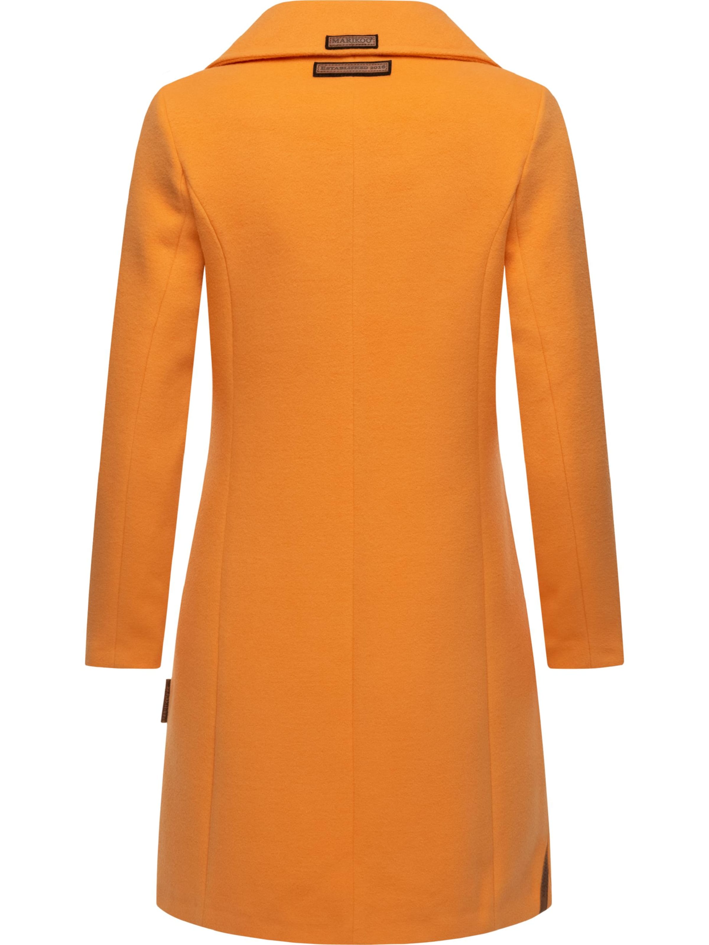 MARIKOO Overgangsfrakke 'Nanakoo' i orange