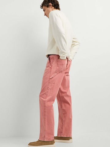 Pepe Jeans Loose fit Chino Pants in Red
