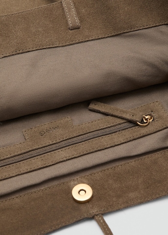 MANGO Shopper 'Mandri' in Grün