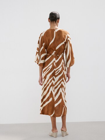 MANGO Kleid 'Karla' in Braun