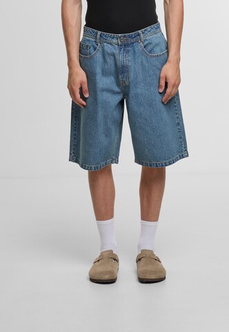 DEF Regular Shorts in Blau: Vorderseite
