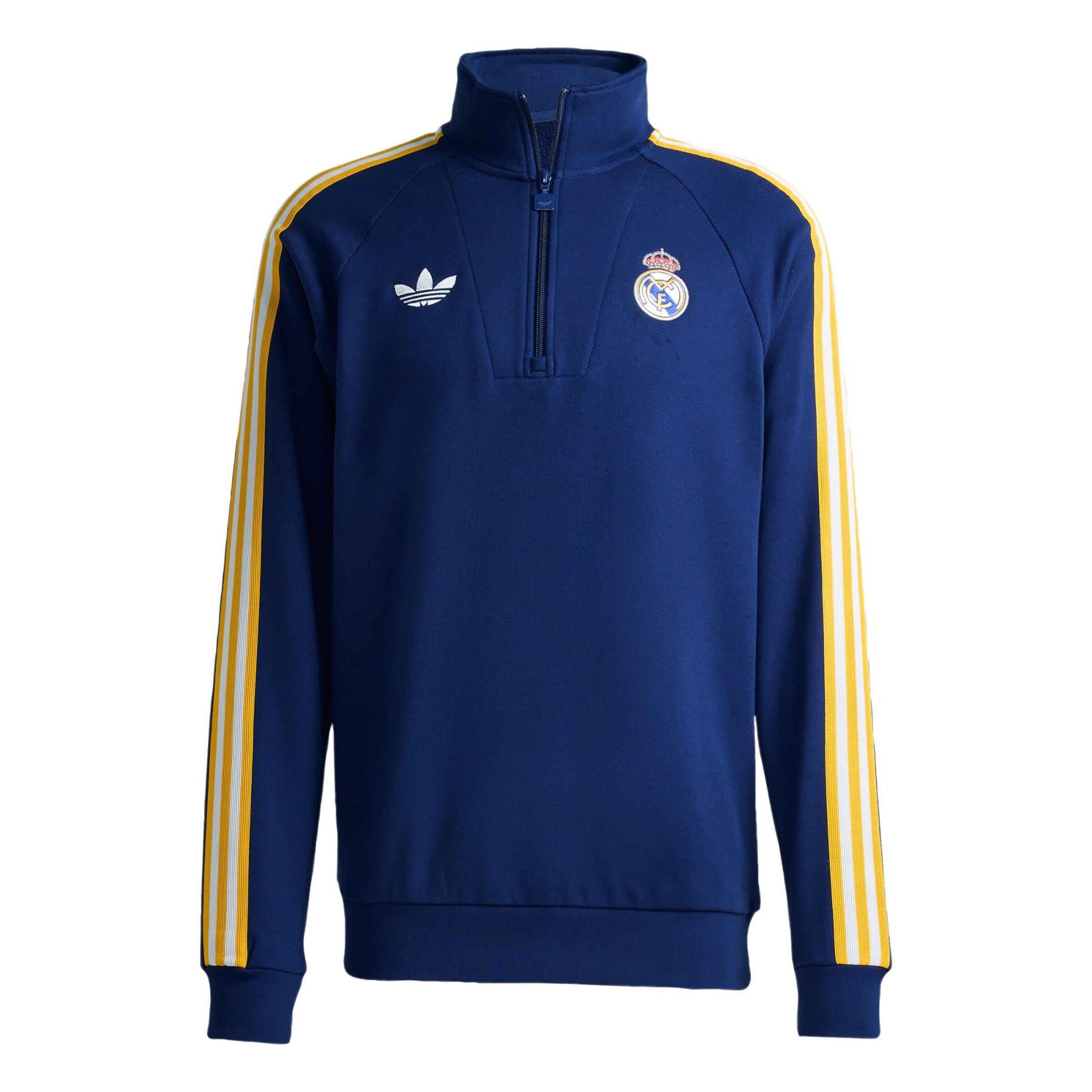 ADIDAS PERFORMANCE Athletic Sweatshirt 'Real Madrid' in Dark blue / Curry / White, Item view