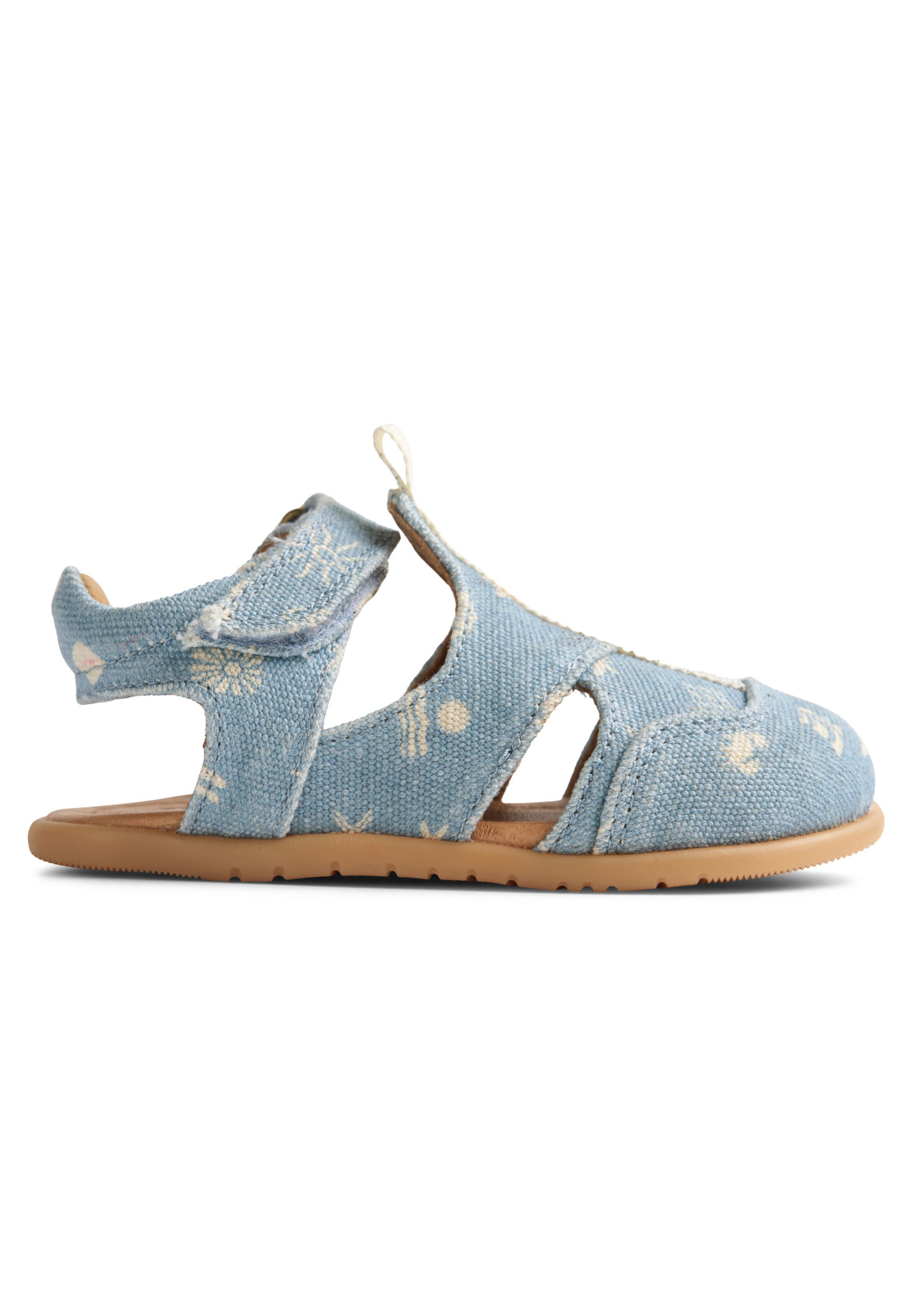 WHEAT Sandale 'Nolan' in Blau: Vorderseite