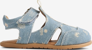 Sandales 'Nolan' WHEAT en bleu : devant
