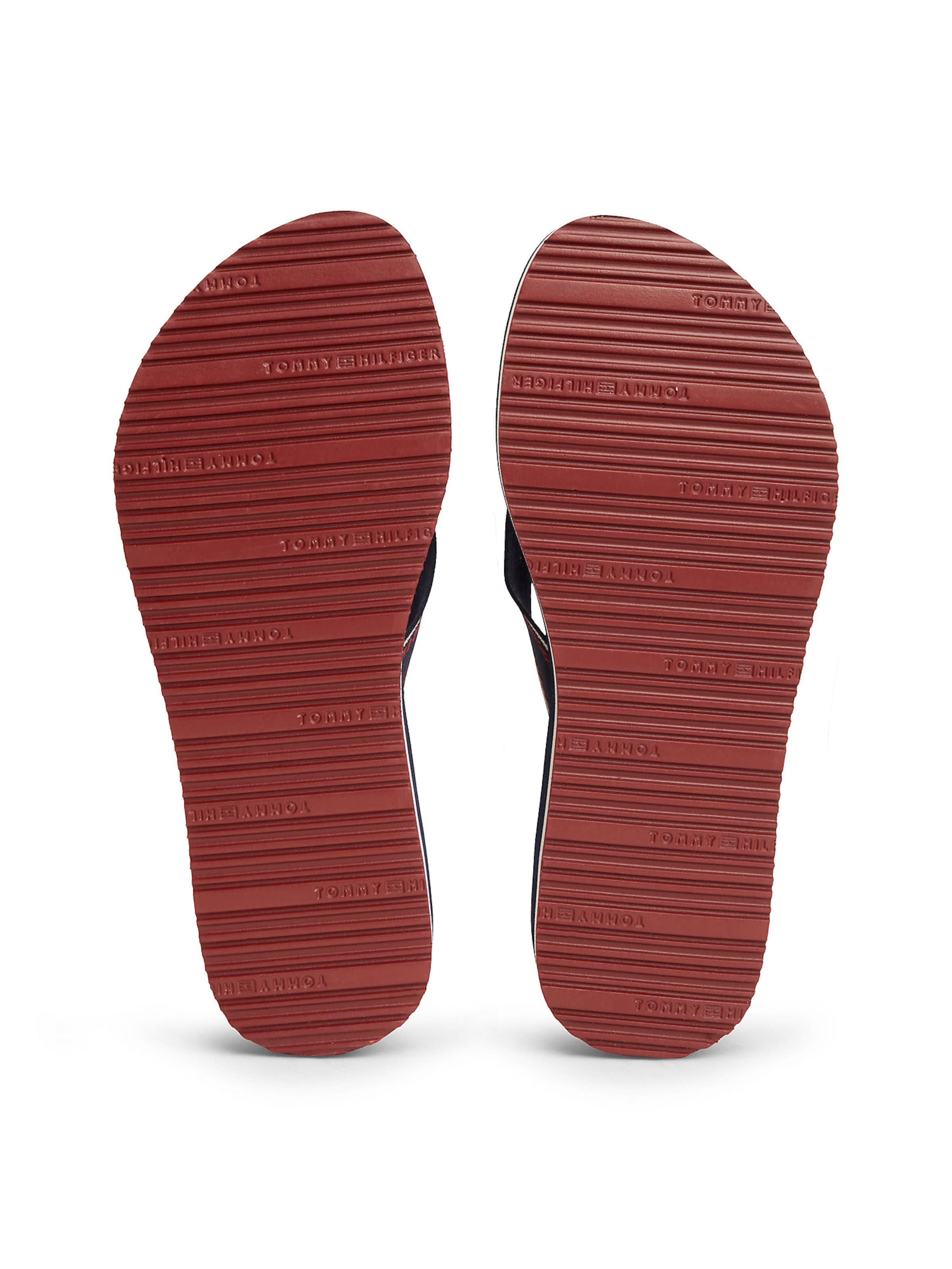 TOMMY HILFIGER Teenslipper in Blauw