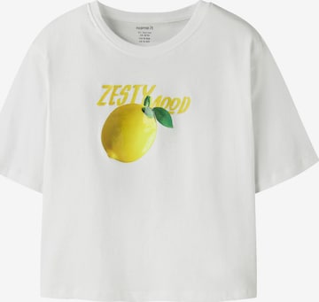 T-Shirt 'NKFFARINAZ' NAME IT en blanc : devant