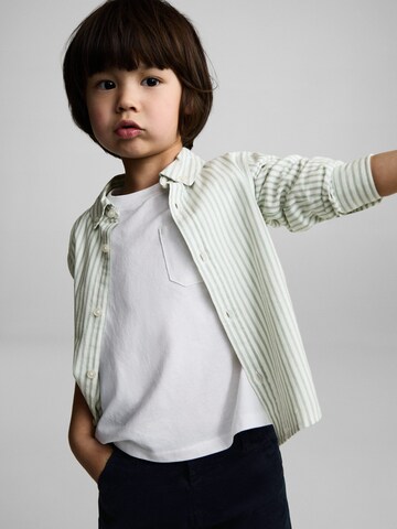 MANGO KIDS Regular fit Skjorta 'OXFORDB2' i grön