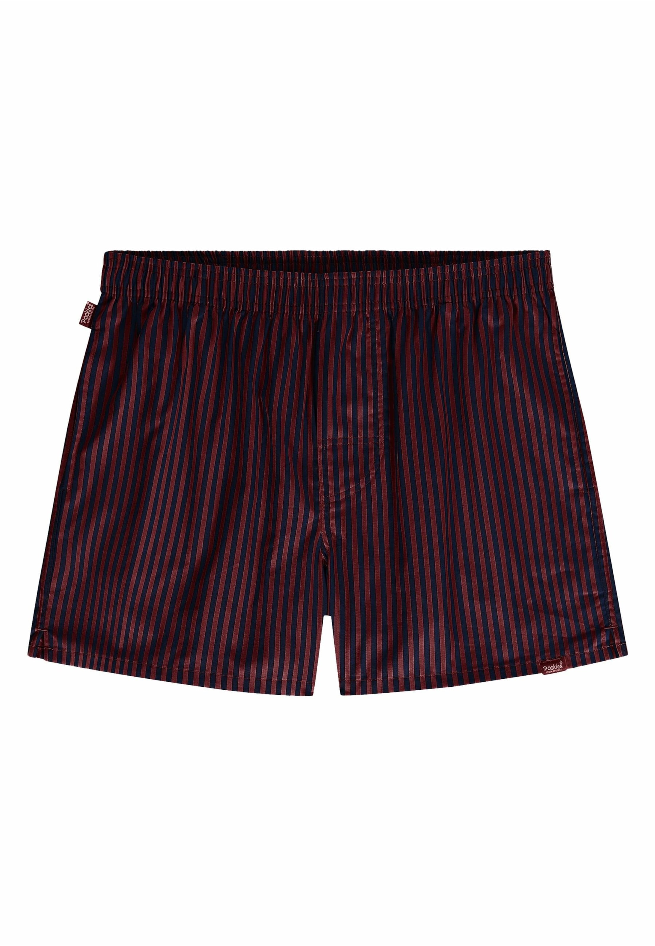 Pockies - Boxers em roxo: frente
