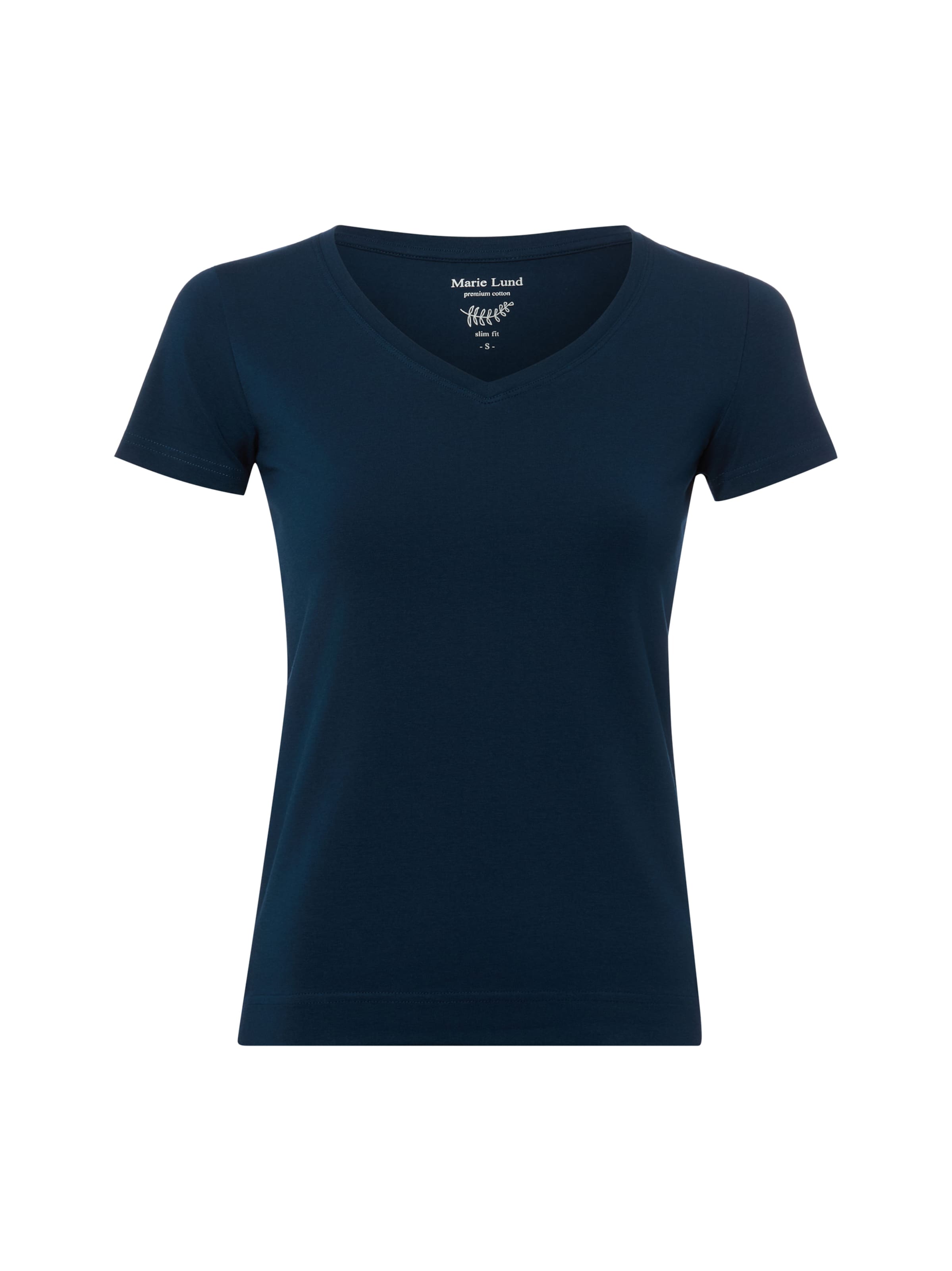 Marie Lund Shirt in Blau: Vorderseite