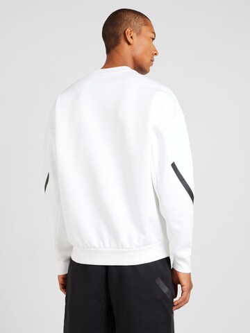 Hanorac sport 'Z.N.E.' de la ADIDAS SPORTSWEAR pe alb