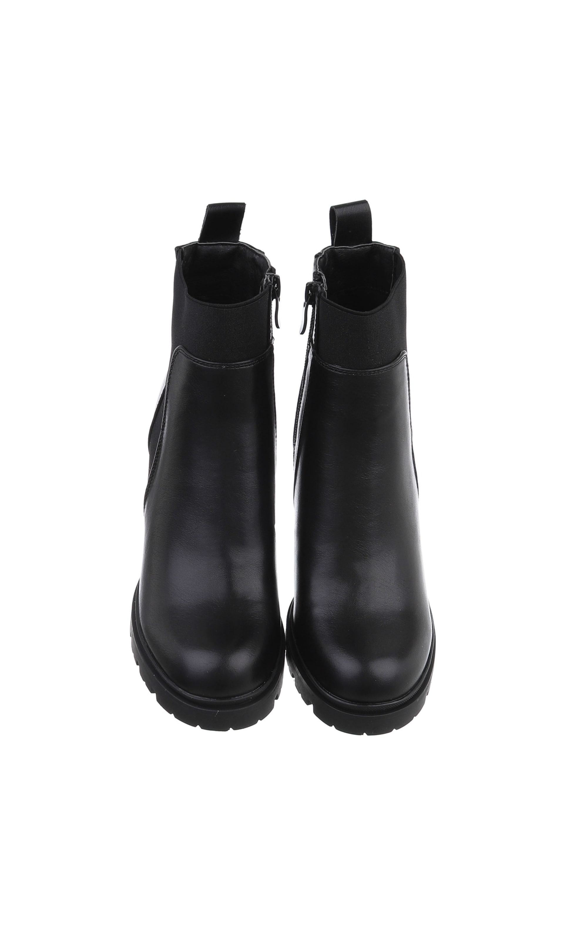 Ital-Design Stiefelette in Schwarz
