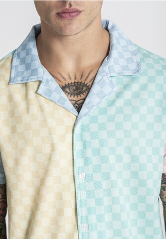 Gianni Kavanagh Regular fit Overhemd 'Dreamy' in Geel