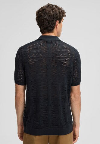 STRELLSON Regular fit Button Up Shirt 'Adrian' in Black
