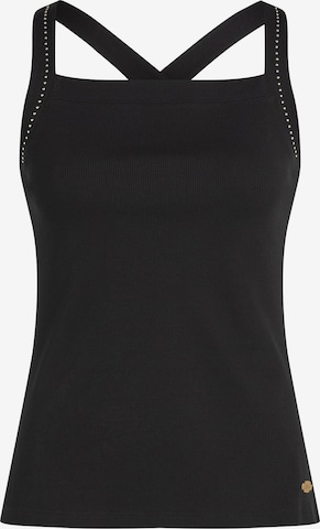 Karl LagerfeldTop - crna boja: prednji dio