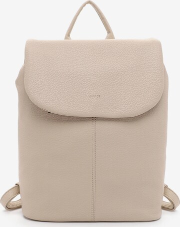 Emily & Noah Backpack ' E&N Tours RUE 09 ' in Beige: front