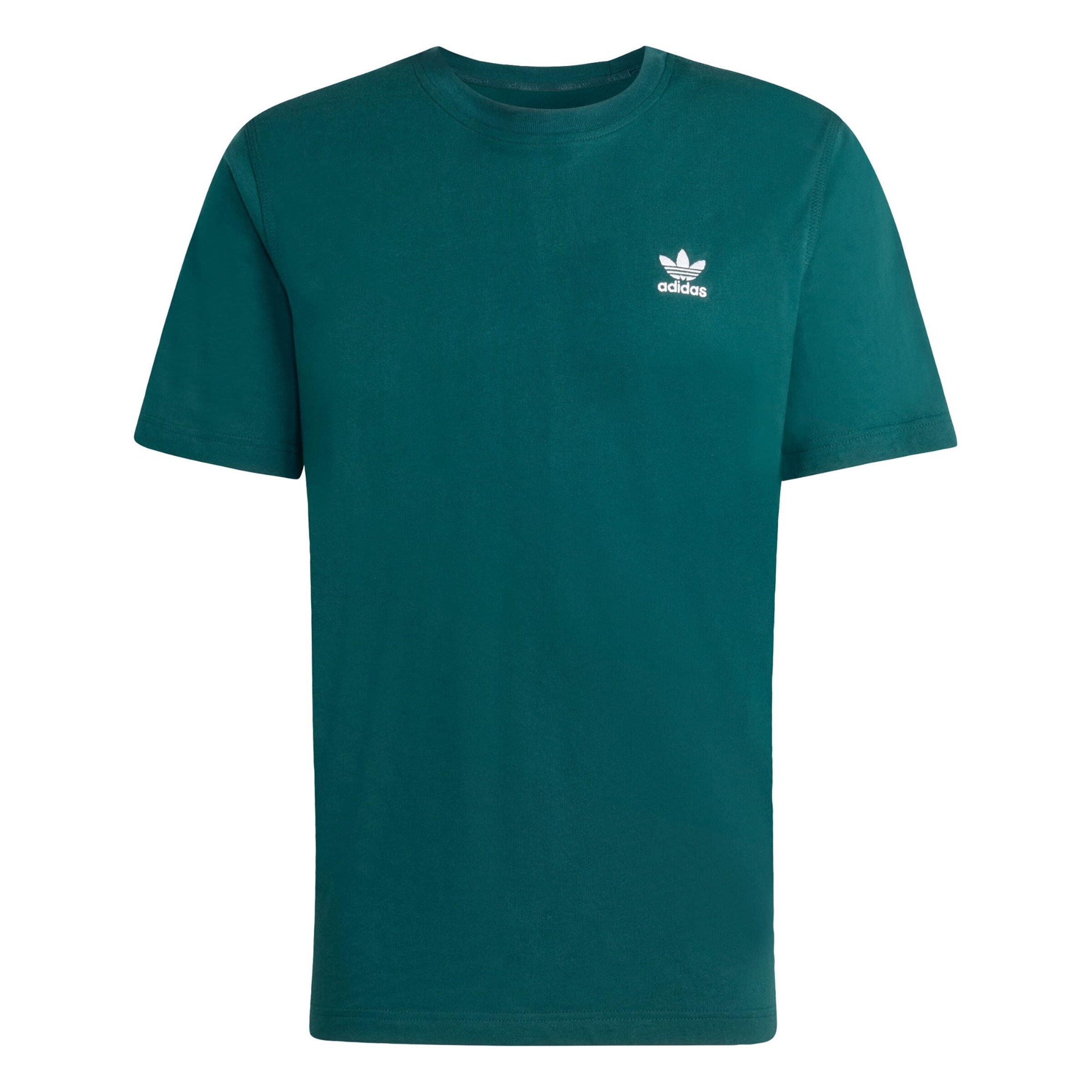 ADIDAS ORIGINALS - Camiseta 'Trefoil Essentials' en verde: frente