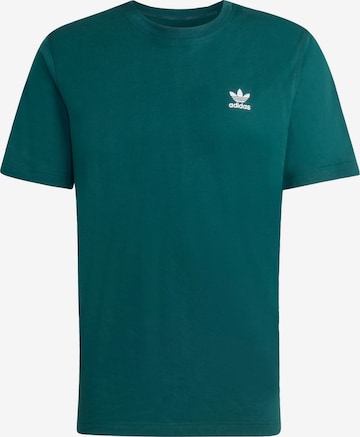 ADIDAS ORIGINALS T-Shirt 'Trefoil Essentials' in Grün: Vorderseite