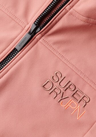 Superdry Λειτουργικό μπουφάν σε ροζ
