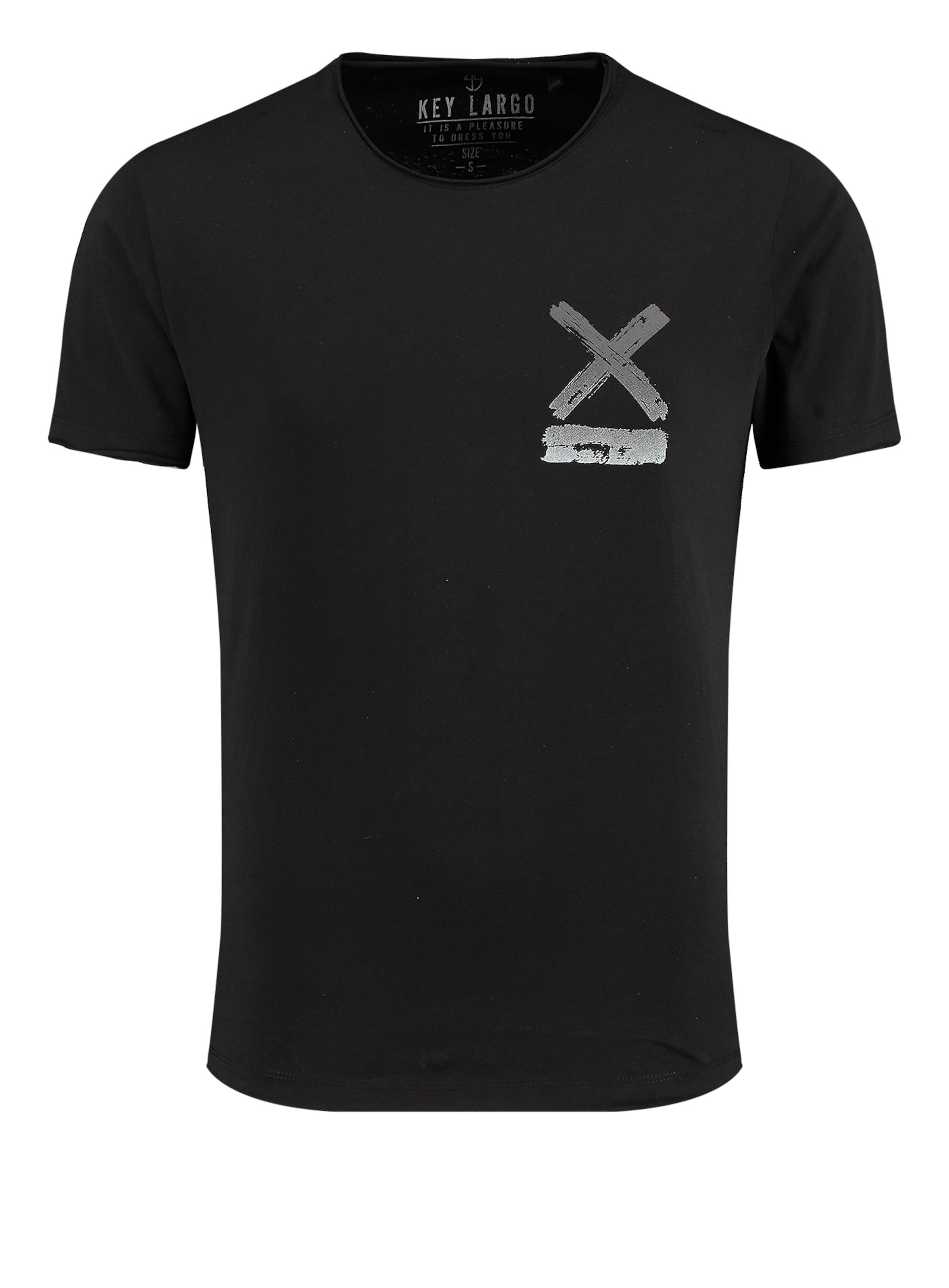 juoda Key Largo Marškinėliai: priekis