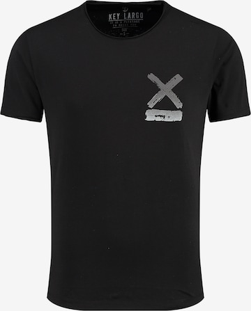 Key Largo T-shirt i svart: framsida