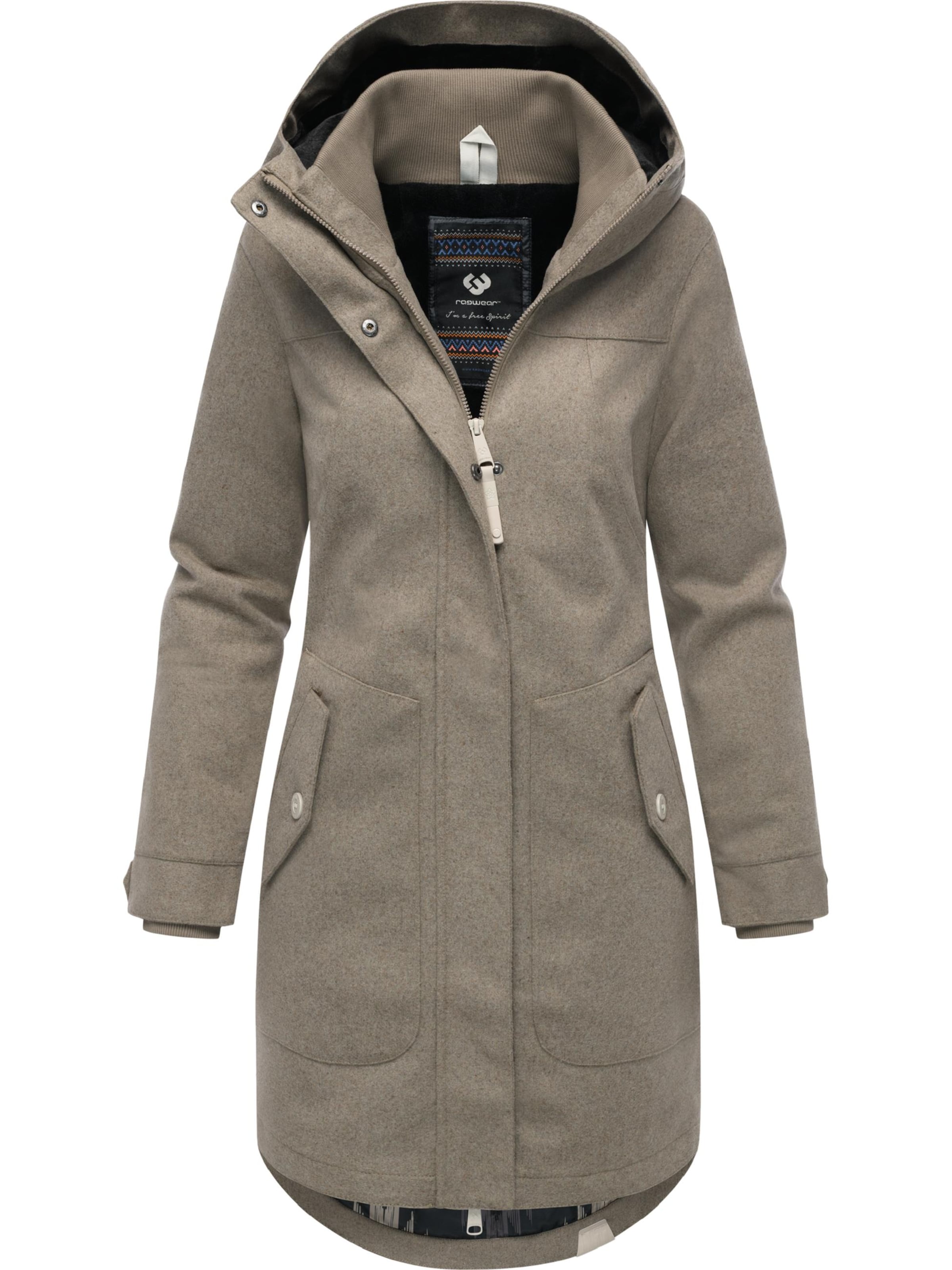 Ragwear Funktionskappa 'Jannisa' i brun: framsida