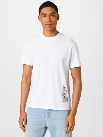 Calvin Klein Jeans T-Shirt in Weiß: Vorderseite