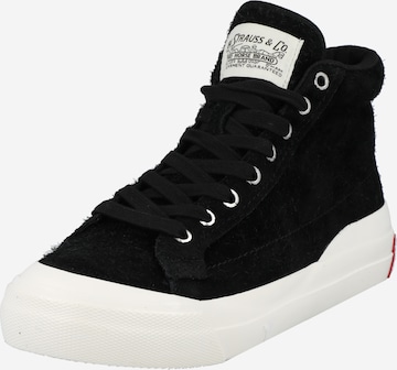 LEVI'S High-Top Sneakers 'LS1' in Black: front