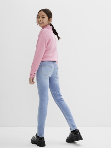 bonprix Skinny Jeans in Blauw