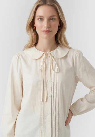 Usha - Blusa en beige