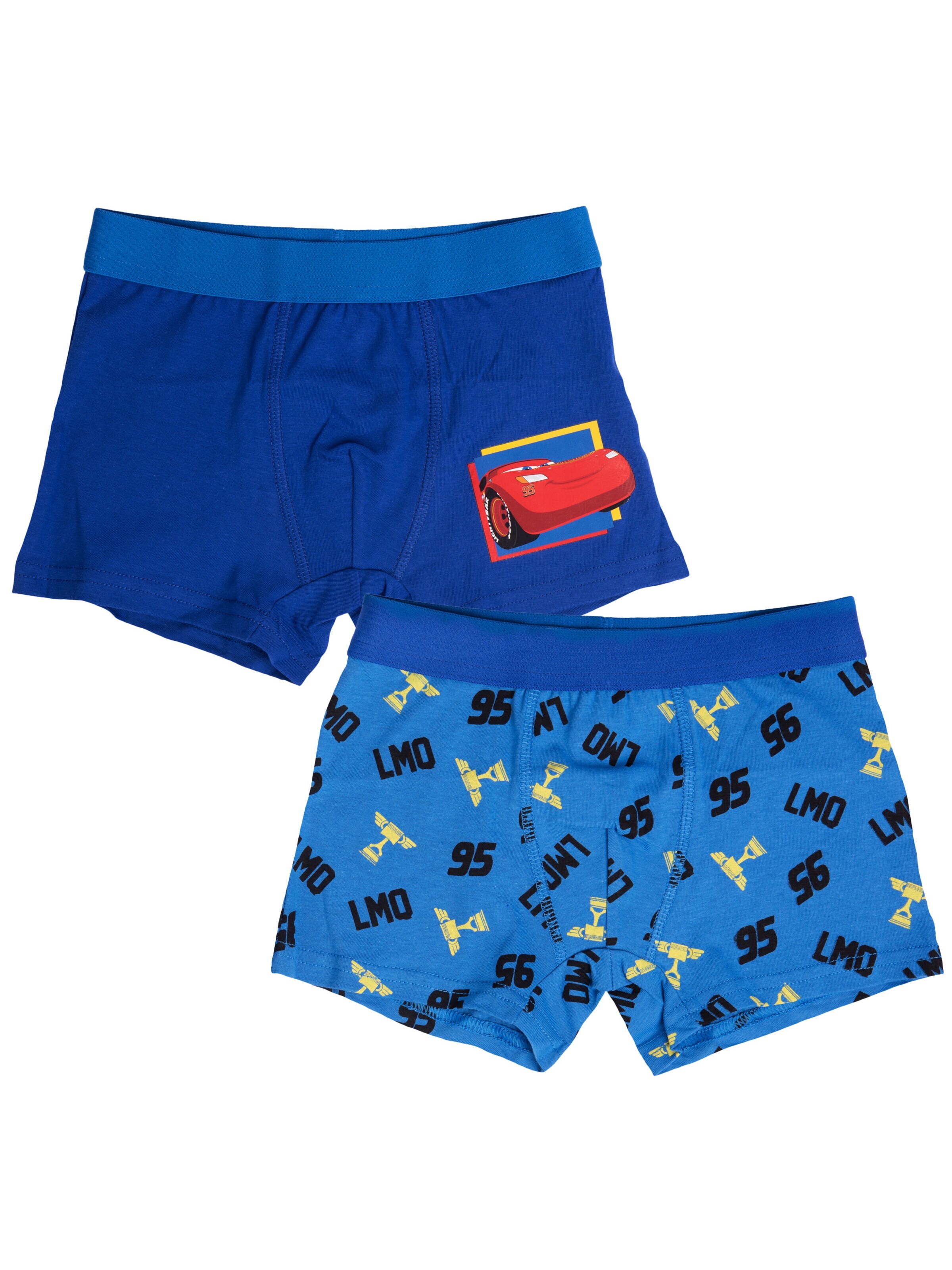 DISNEY Unterhose 'Cars Lightning McQueen'‌‌‌‌ in Blau: Vorderseite