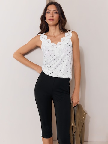 Lipsy - Top en blanco